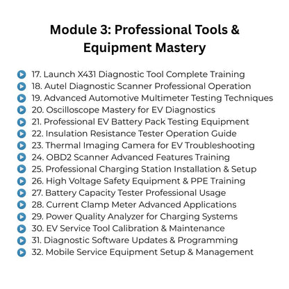 Master Electric Vehicle Repair: Hands‑On Training for New Energy Technicians